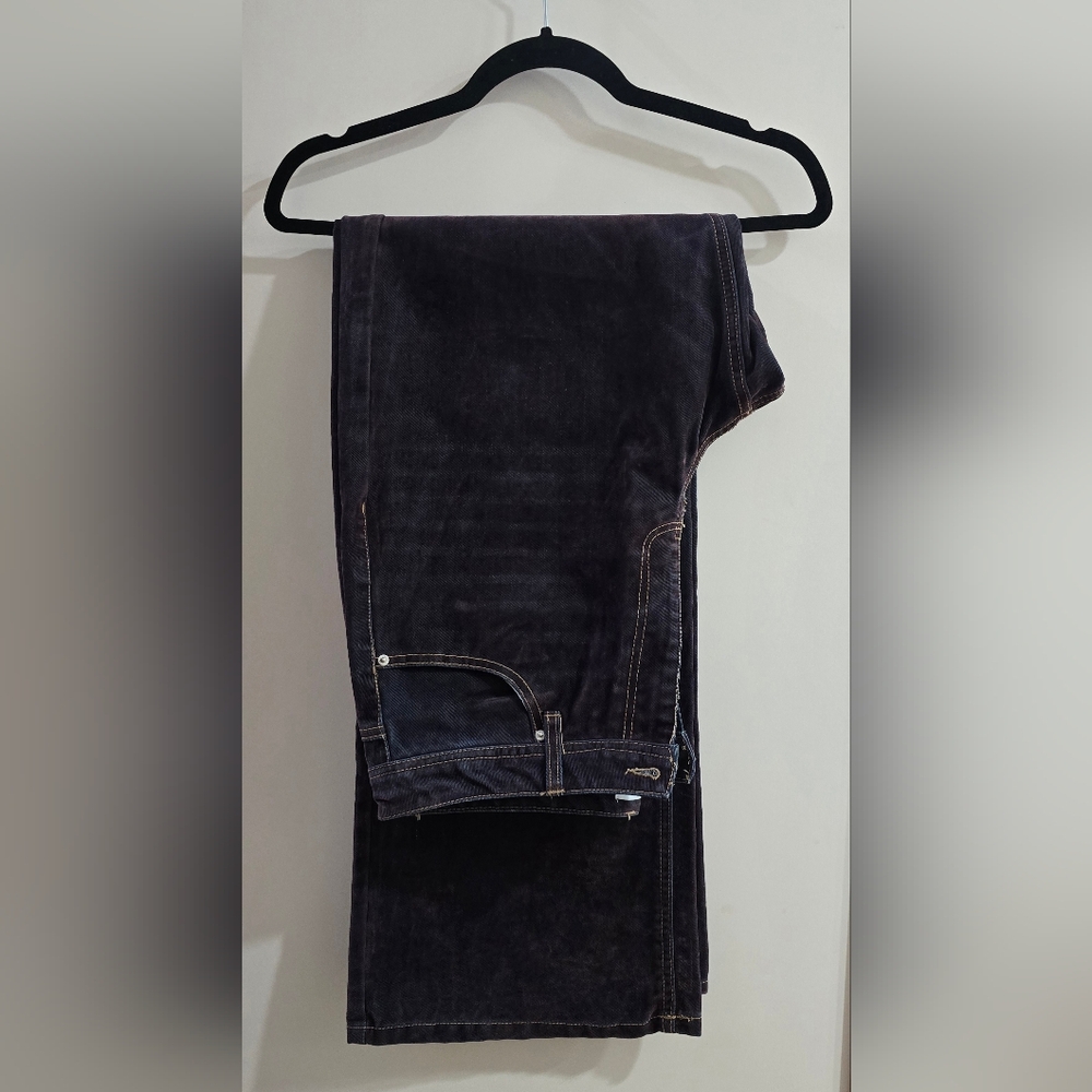 Forever 21 Women's Crushed Velvet Denim Jeans